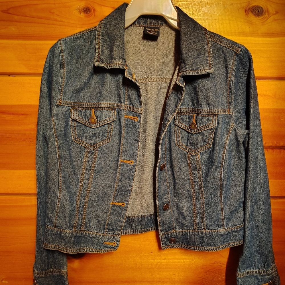 Women's Faded Glory Blue Jean Jacket
